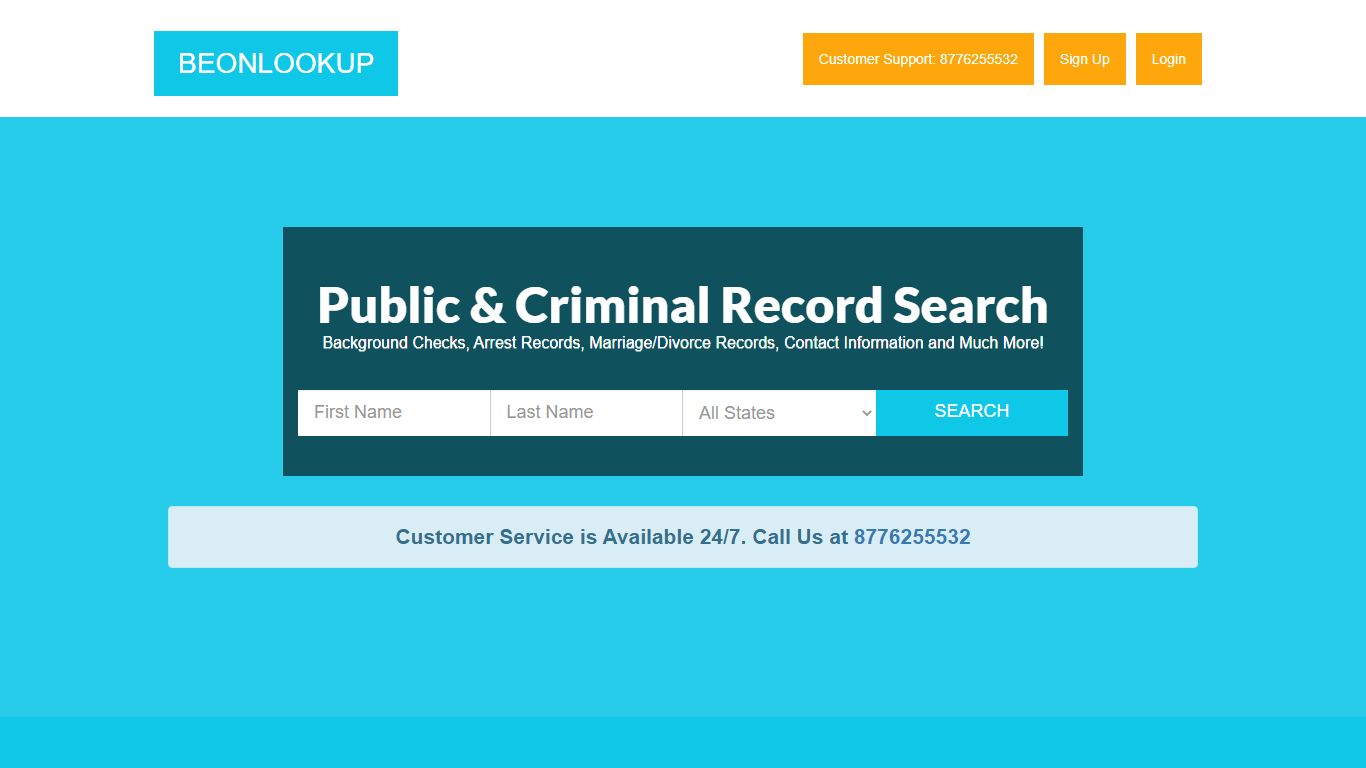 Beonlookup - People Public Records Search - beonlookup.com